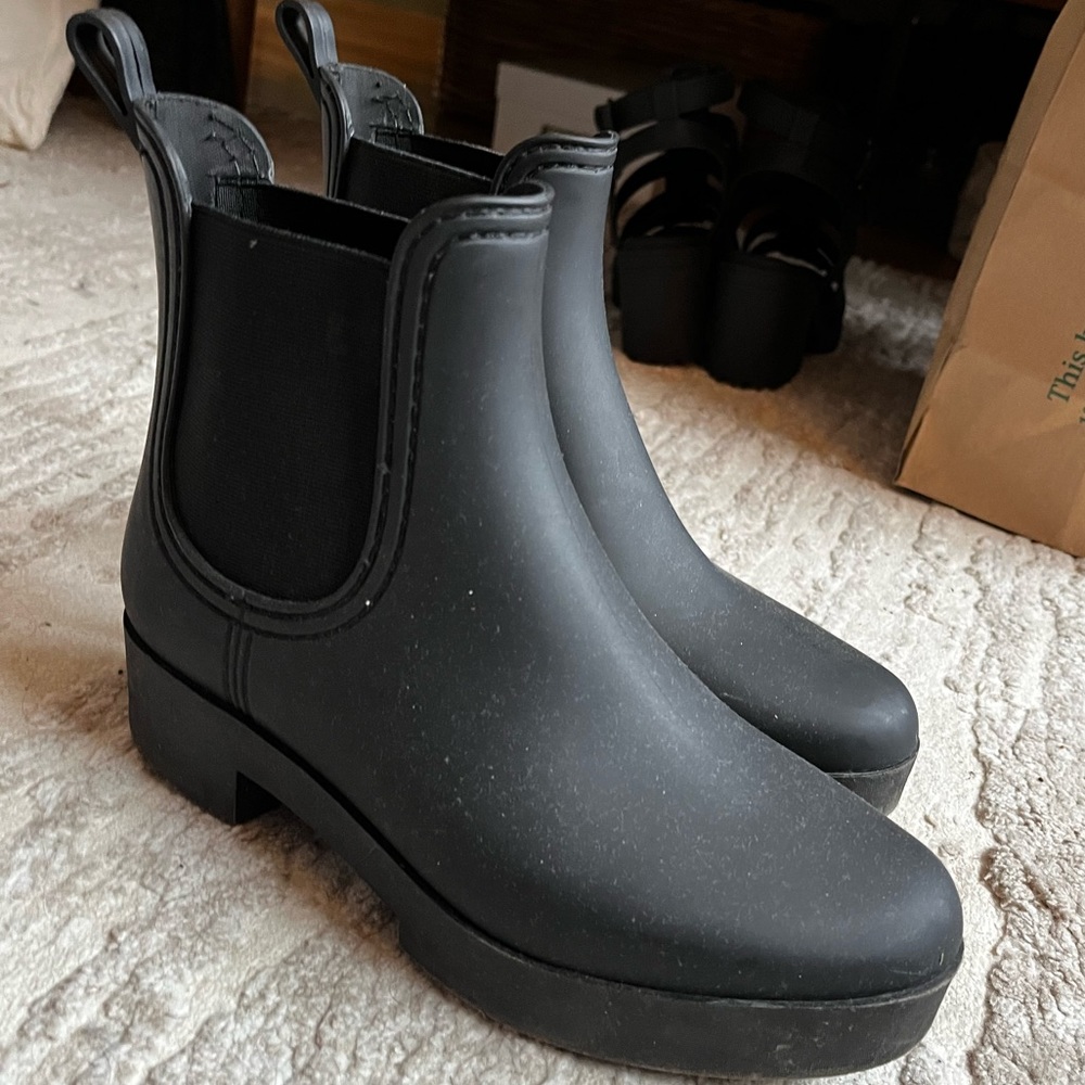 Jeffrey Campbell Waterproof Chelsea Boots